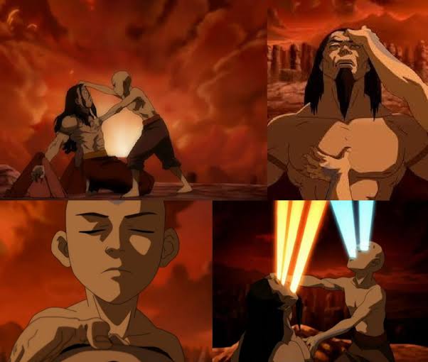 High Quality Aang convert Lord Ozai Blank Meme Template
