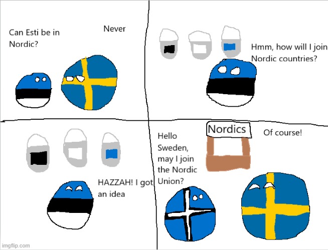 Estonia finally figured it out | image tagged in estonia,comics/cartoons | made w/ Imgflip meme maker