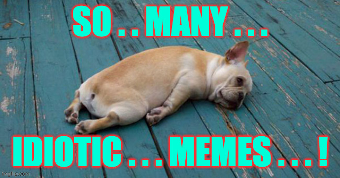 Me exhausted in the Politics stream. | image tagged in memes,exhausted,idiots,politics stream | made w/ Imgflip meme maker