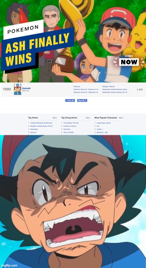 Ash deserved better... | image tagged in anime,pokemon | made w/ Imgflip meme maker