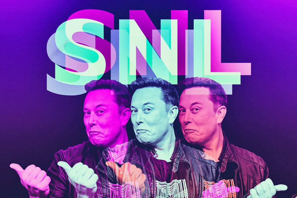 High Quality Lon Musk SNL Blank Meme Template