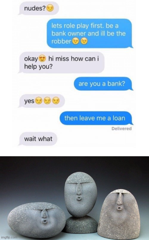 alone | image tagged in oof stones,bank | made w/ Imgflip meme maker