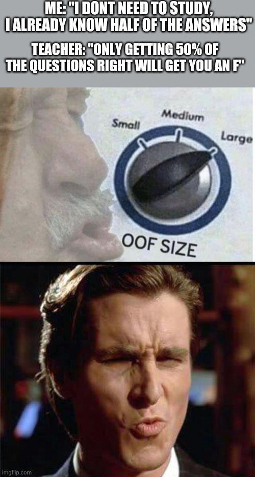 Oof Size Large  Know Your Meme