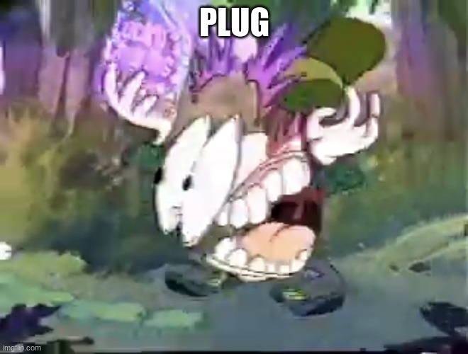 Paused Lucky | PLUG | image tagged in paused lucky | made w/ Imgflip meme maker