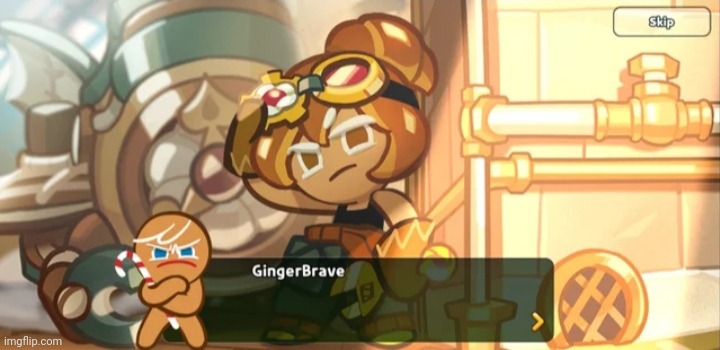 Cookie run meme format | image tagged in cookie | made w/ Imgflip meme maker