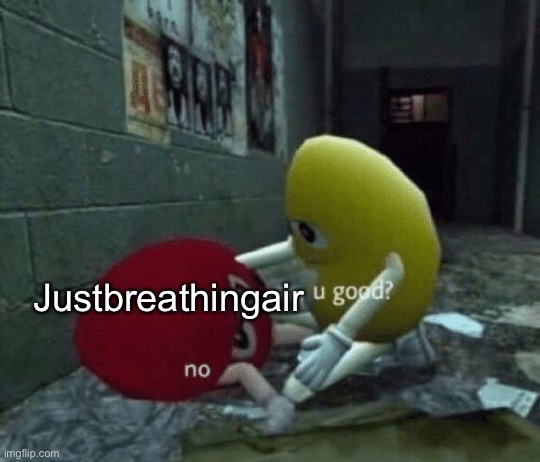 You good? | Justbreathingair | image tagged in you good | made w/ Imgflip meme maker