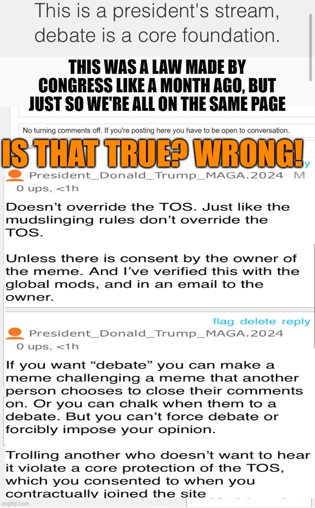 And….now for the truth | IS THAT TRUE? WRONG! | made w/ Imgflip meme maker