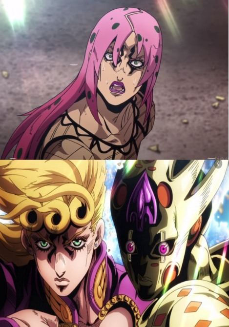 requiem vs diavolo Blank Meme Template