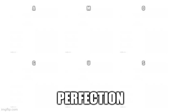 E | PERFECTION | made w/ Imgflip meme maker