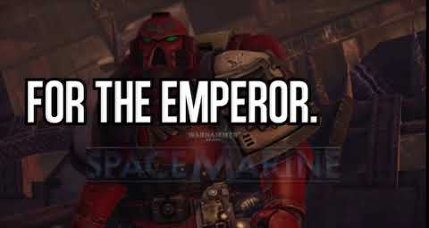 FOR THE EMPEROR Blank Meme Template