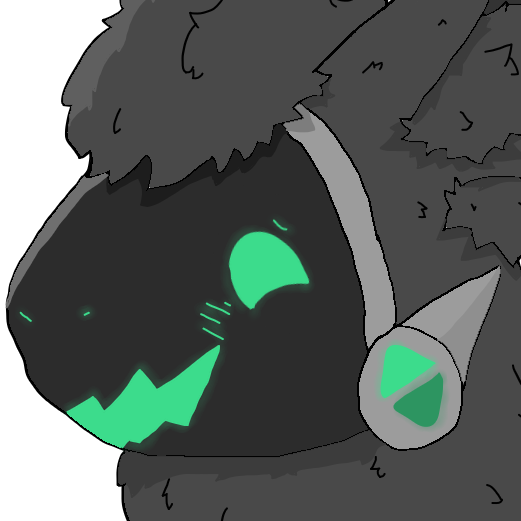 Emerald Protogen Flustered Blank Meme Template