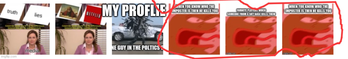 MY PROFLIE | made w/ Imgflip meme maker