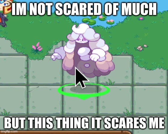 scurry |  IM NOT SCARED OF MUCH; BUT THIS THING IT SCARES ME | image tagged in prodigy,scary | made w/ Imgflip meme maker