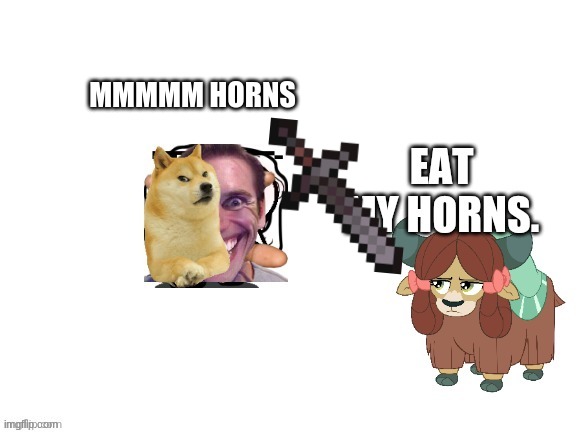 MMMMM HORNS | made w/ Imgflip meme maker