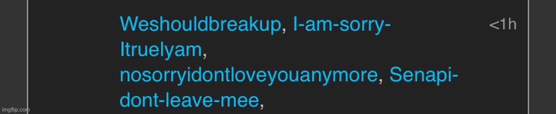 There is just a conversation- in the alts | made w/ Imgflip meme maker