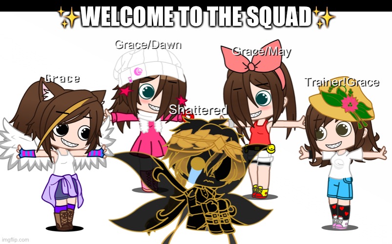 ✨WELCOME TO THE SQUAD✨ | made w/ Imgflip meme maker