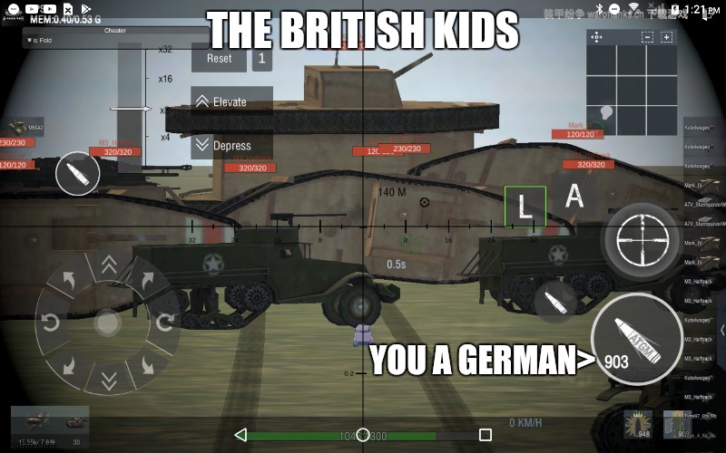 1940 | THE BRITISH KIDS; YOU A GERMAN> | image tagged in ww2 | made w/ Imgflip meme maker