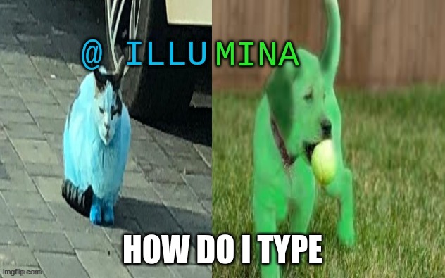 illumina new temp | HOW DO I TYPE | image tagged in illumina new temp | made w/ Imgflip meme maker