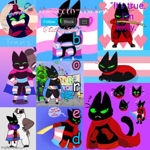 b. o. r. e. d. | b; o; r; e; d | image tagged in the-goth-chicken's announcement template 23 | made w/ Imgflip meme maker