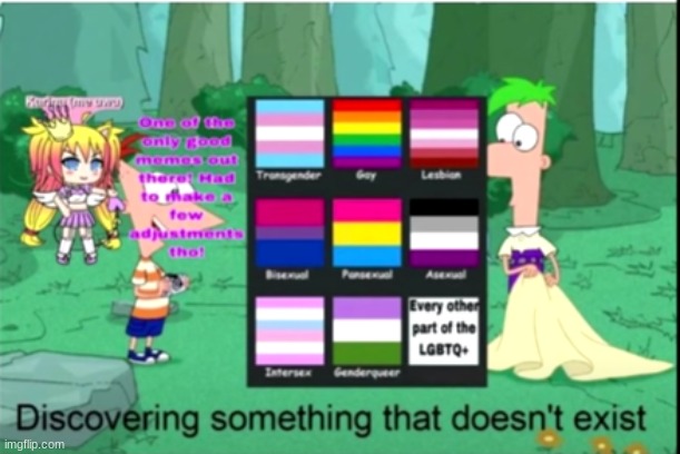 alright my fellow lgbtq peeps, apparently to this dumb kid, we dont exist | image tagged in lgbtq,this is a joke | made w/ Imgflip meme maker