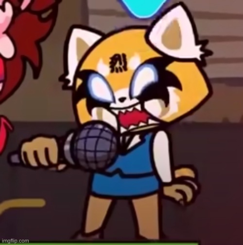 Retsuko!? In FNF!? :o | made w/ Imgflip meme maker