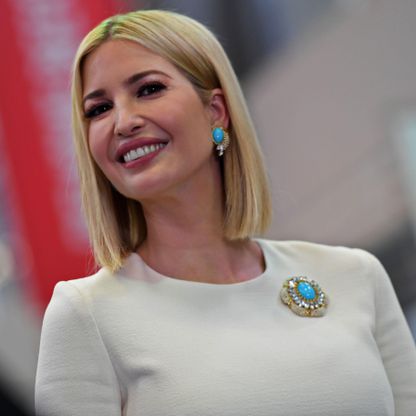 High Quality Ivanka Trump Smiling Blank Meme Template