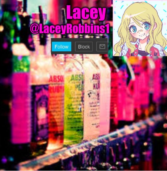 Lacey announcement template Blank Meme Template