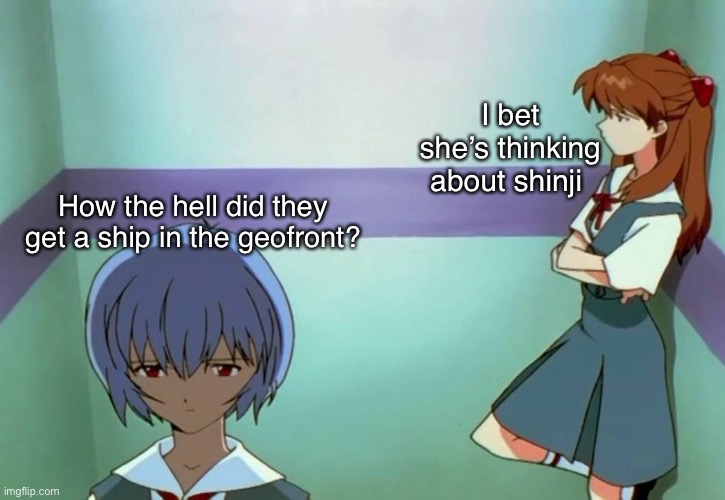 The inner thoughts : r/evangelionmemes