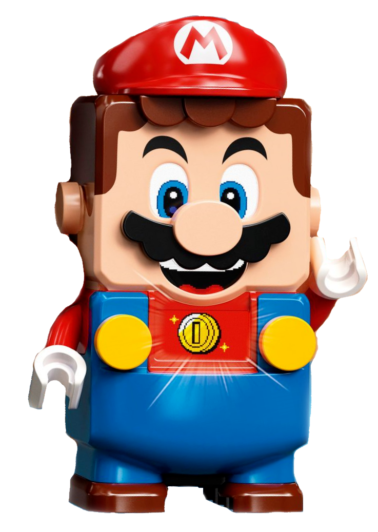 High Quality Lego Mario Transparent Blank Meme Template