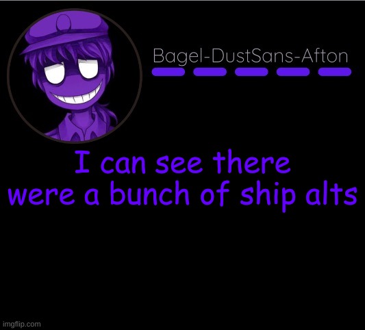 i'm gonna take a shower and pretend i didnt see them | I can see there were a bunch of ship alts | image tagged in announcement thing 12 | made w/ Imgflip meme maker