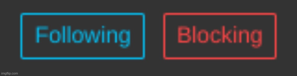 Following And Blocking People At The Same Time Is EPIK(and weird) | made w/ Imgflip meme maker