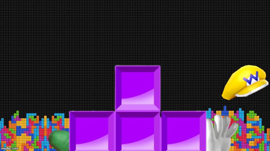 Wario gets squished by a Tetris block.mp3 | image tagged in wario dies | made w/ Imgflip meme maker