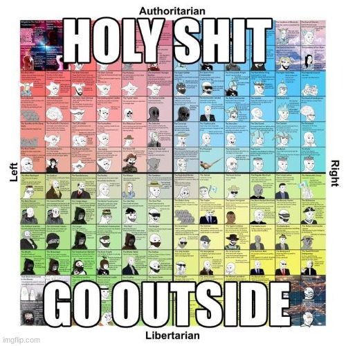 FR | HOLY SHIT; GO OUTSIDE | made w/ Imgflip meme maker
