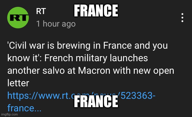 FRANCE; FRANCE | made w/ Imgflip meme maker