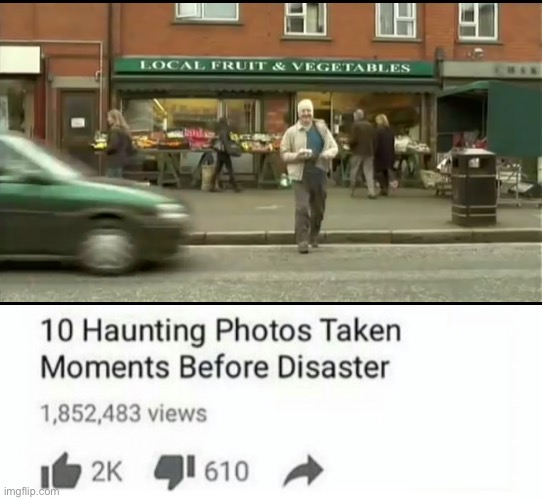 Moments Before Disaster Template