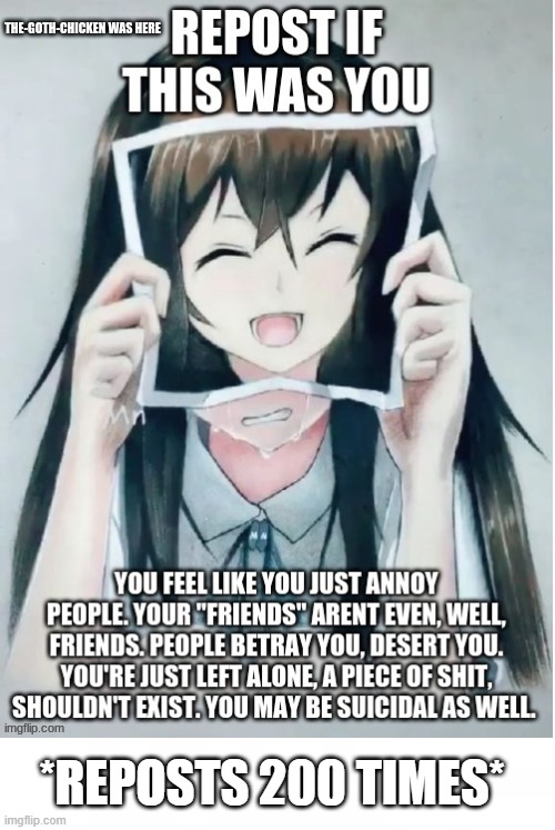 STILL ME | *REPOSTS 200 TIMES* | made w/ Imgflip meme maker