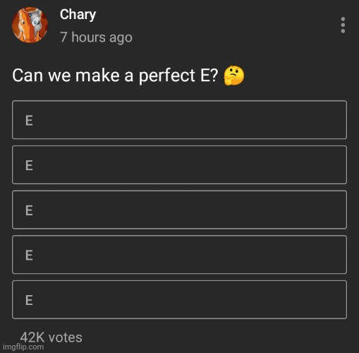 E | image tagged in djdj | made w/ Imgflip meme maker