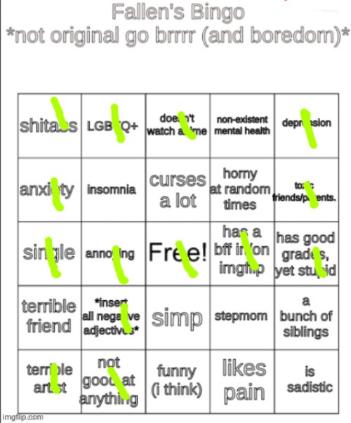 B i n g o | image tagged in hdkd | made w/ Imgflip meme maker