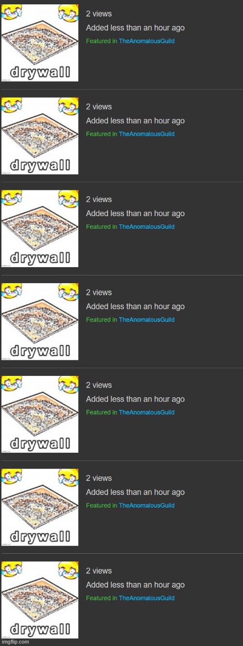 d r y w a l l | made w/ Imgflip meme maker