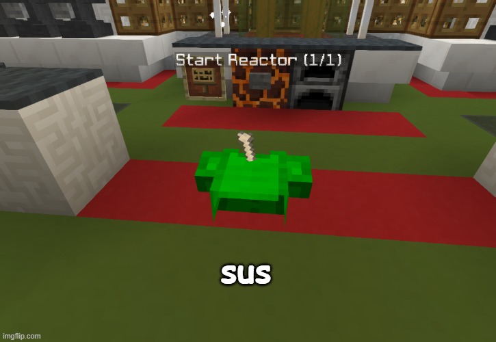 mioncroft | sus | made w/ Imgflip meme maker