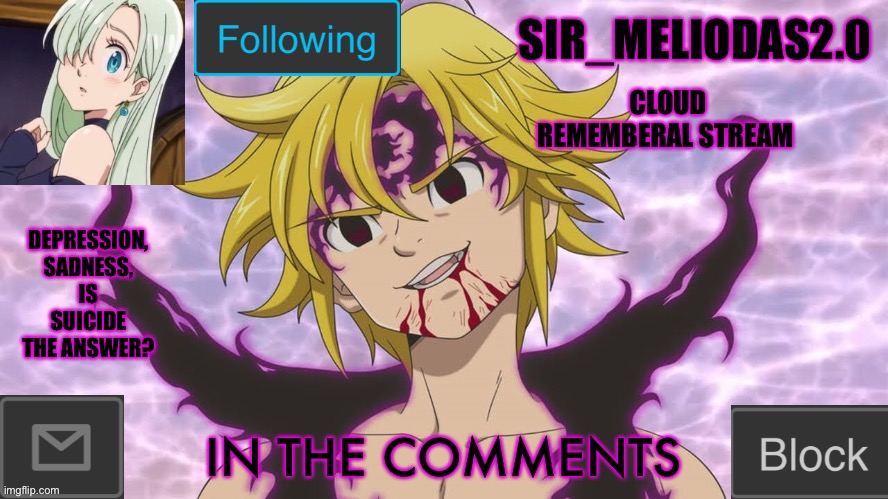 It’s so sad | CLOUD REMEMBERAL STREAM; IN THE COMMENTS | image tagged in sir_meliodas2 0 announcement template,disney killed star wars,star wars kills disney | made w/ Imgflip meme maker