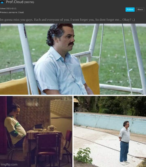 image tagged in memes,sad pablo escobar | made w/ Imgflip meme maker