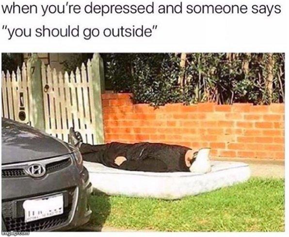 true | image tagged in memes,funny,depression | made w/ Imgflip meme maker