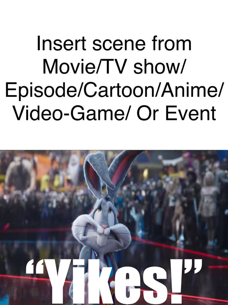 High Quality Bugs Bunny Reacts To What Blank Meme Template