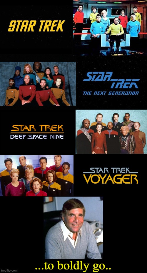 Exploring the Final Frontier | ...to boldly go.. | image tagged in blank black,star trek,memes | made w/ Imgflip meme maker