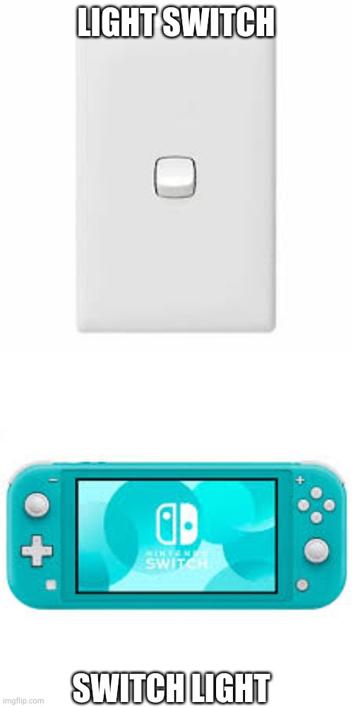 Switch | LIGHT SWITCH; SWITCH LIGHT | image tagged in funny | made w/ Imgflip meme maker