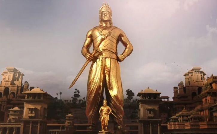 High Quality Baahubali Statue Blank Meme Template