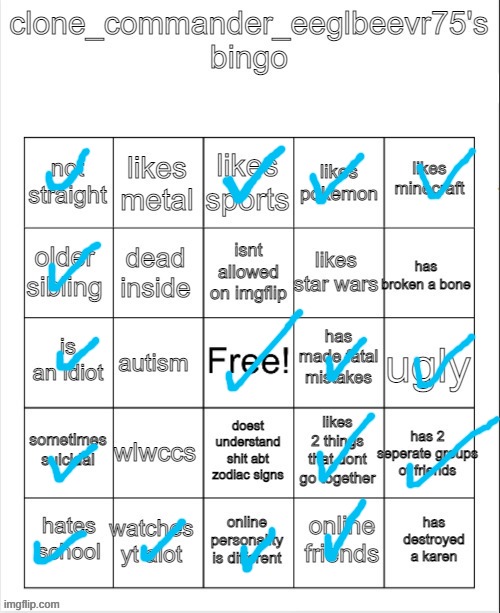 Bingo! | made w/ Imgflip meme maker