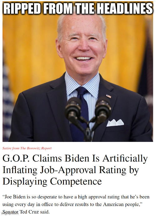 Lets see how many nut jobs this triggers | RIPPED FROM THE HEADLINES | image tagged in lol,gop,biden | made w/ Imgflip meme maker