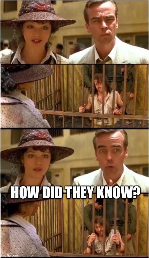 How did you know? | HOW DID THEY KNOW? | image tagged in how did you know | made w/ Imgflip meme maker